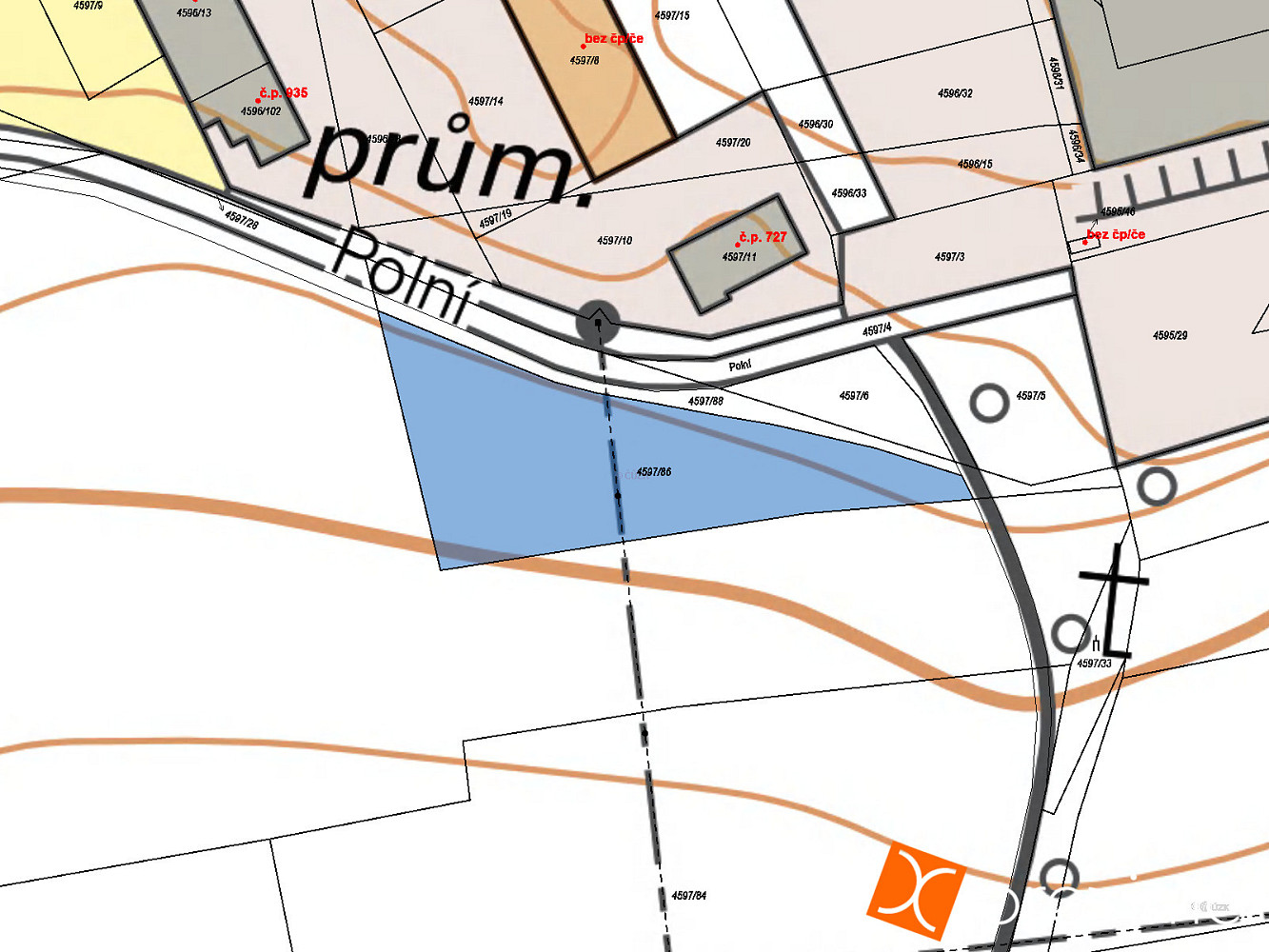 Prodej pole 235 m² – fotografie 3