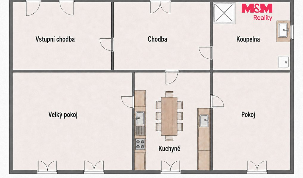 Prodej domu 75 m² s pozemkem 513 m², Struhařov – náhled fotky 14