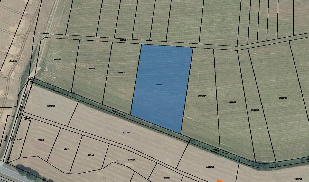 Prodej pole 1 786 m², Zábřeh – náhled fotky 3