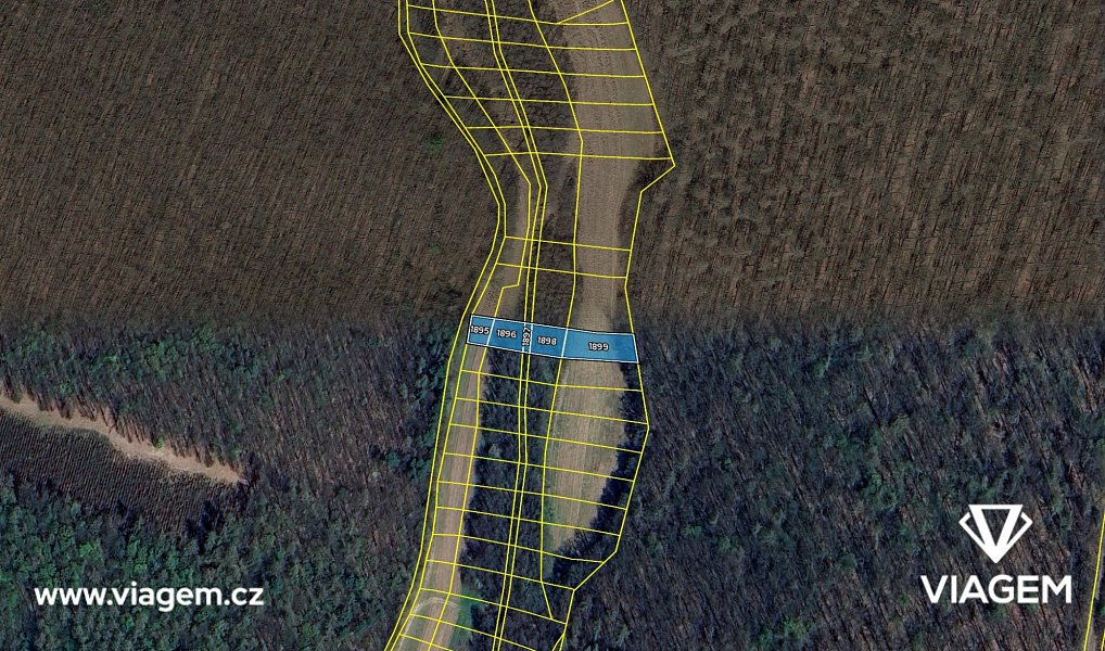 Prodej pole 546 m², Lovčice – náhled fotky 4