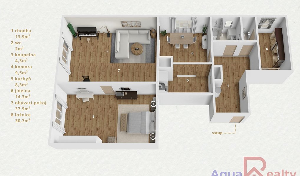 Prodej bytu 2+1 146 m², Teplá – náhled fotky 24