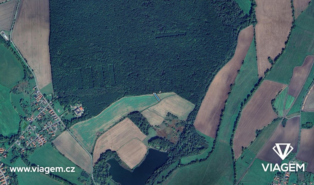 Prodej pole 693 m², Smidary – náhled fotky 3