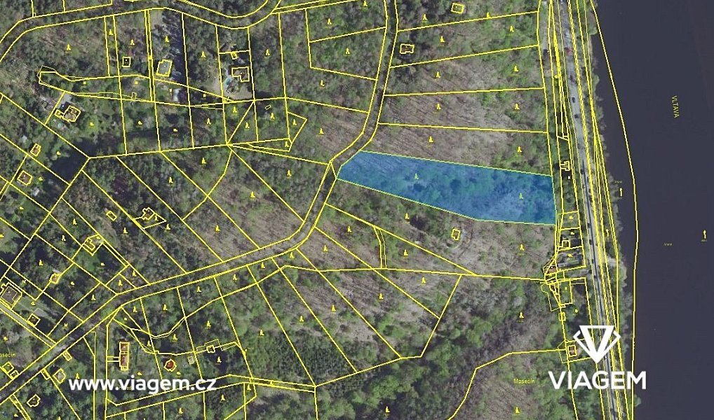 Prodej zahrady 7 589 m², Štěchovice – náhled fotky 3