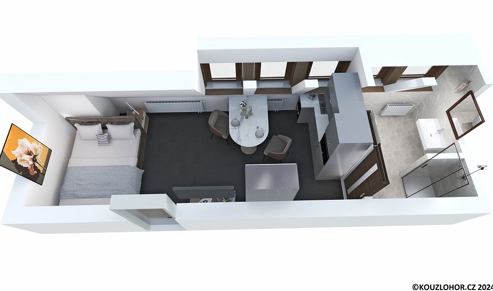 Prodej bytu 1+kk 24 m², Janov nad Nisou – náhled fotky 6