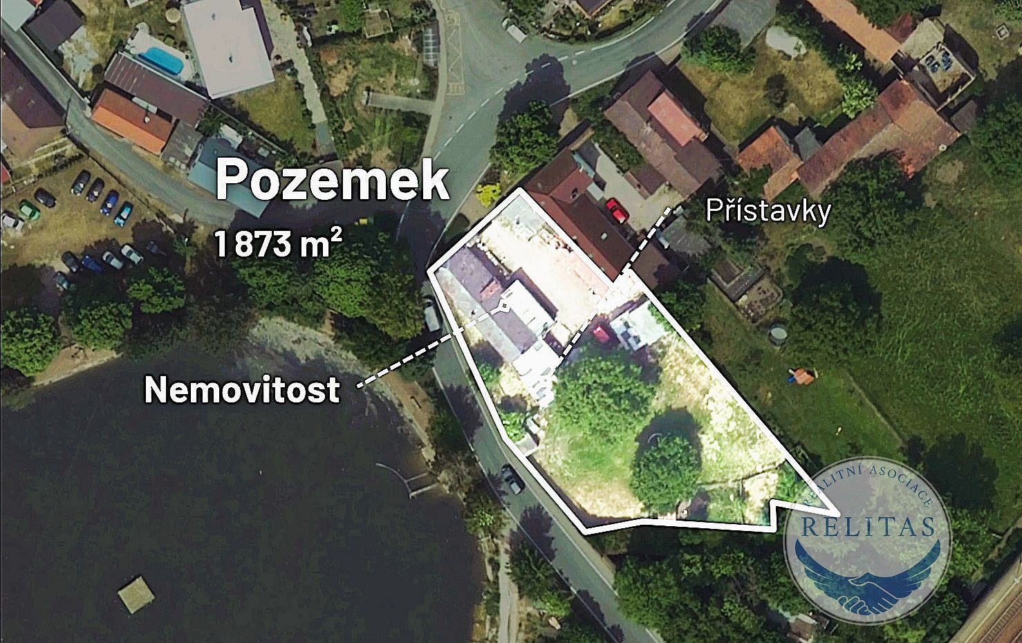 Prodej stavebního pozemku 1 873 m²