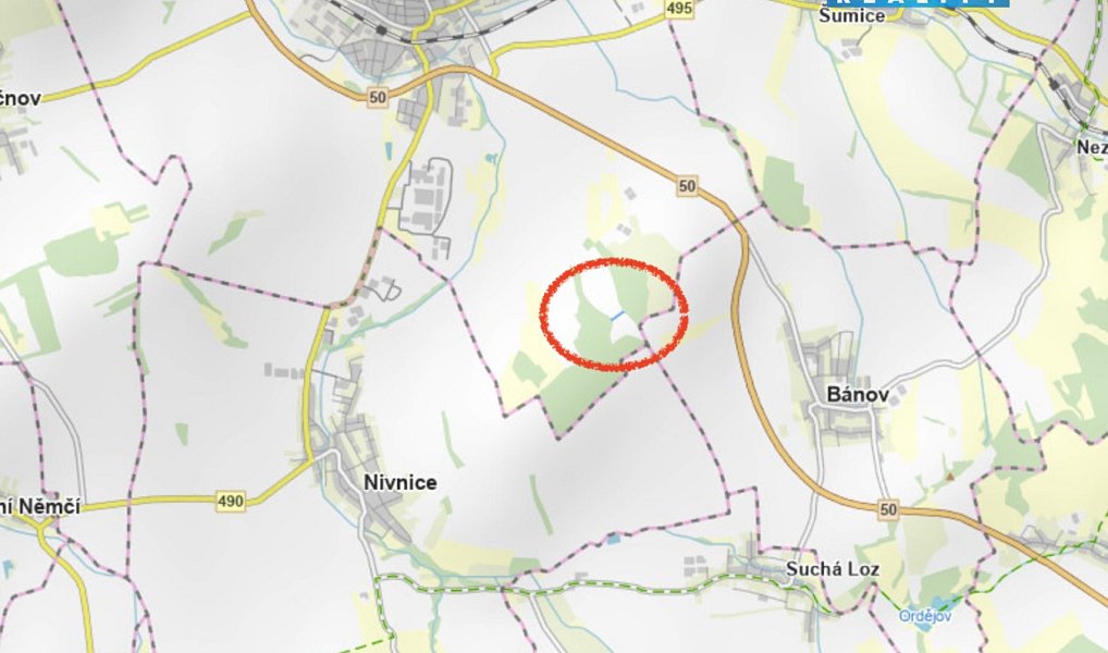 Prodej pole 2 769 m², Uherský Brod – náhled fotky 6