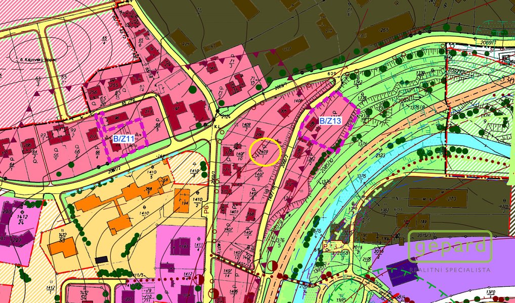 Prodej stavebního pozemku 731 m², Kájov – náhled fotky 3