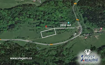 Prodej pole 813 m², Benecko, okres Semily