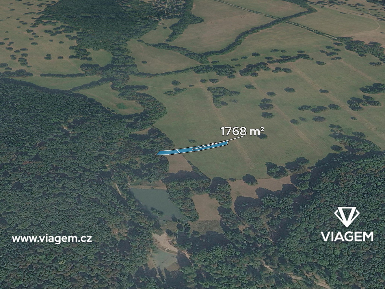 Prodej pole 1 768 m²
