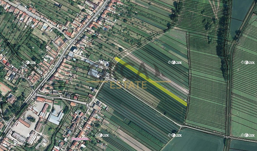 Prodej pole 839 m², Svatobořice-Mistřín – náhled fotky 2