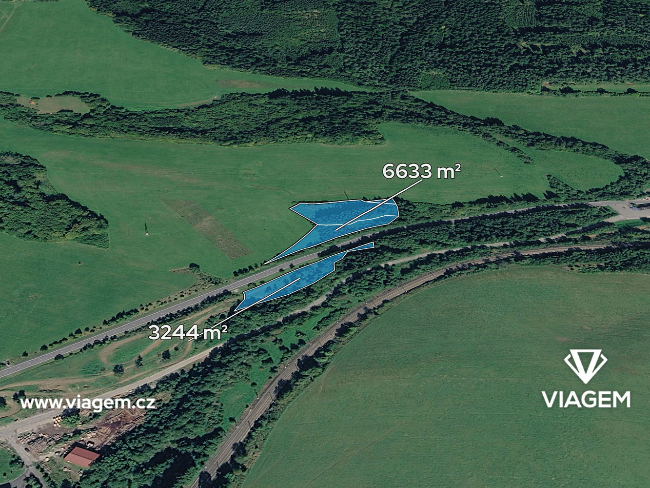 Prodej pole 617 m²