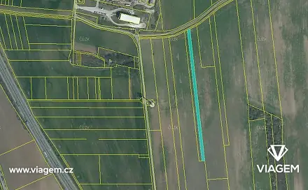 Prodej pole 447 m², Ledčice, okres Mělník