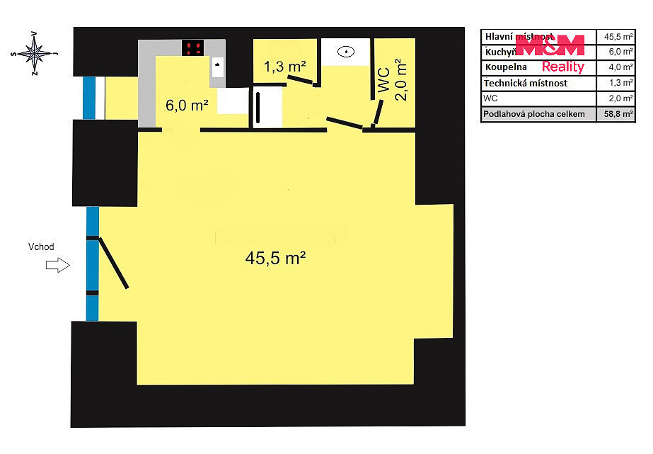 Prodej obchodních prostor 59 m² – fotografie 4