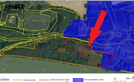Prodej stavebního pozemku 6 300 m², Moravská Třebová, okres Svitavy