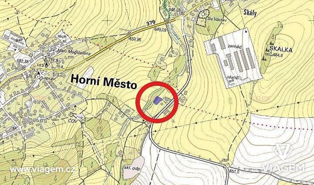 Prodej zahrady 681 m², Horní Město – náhled fotky 3