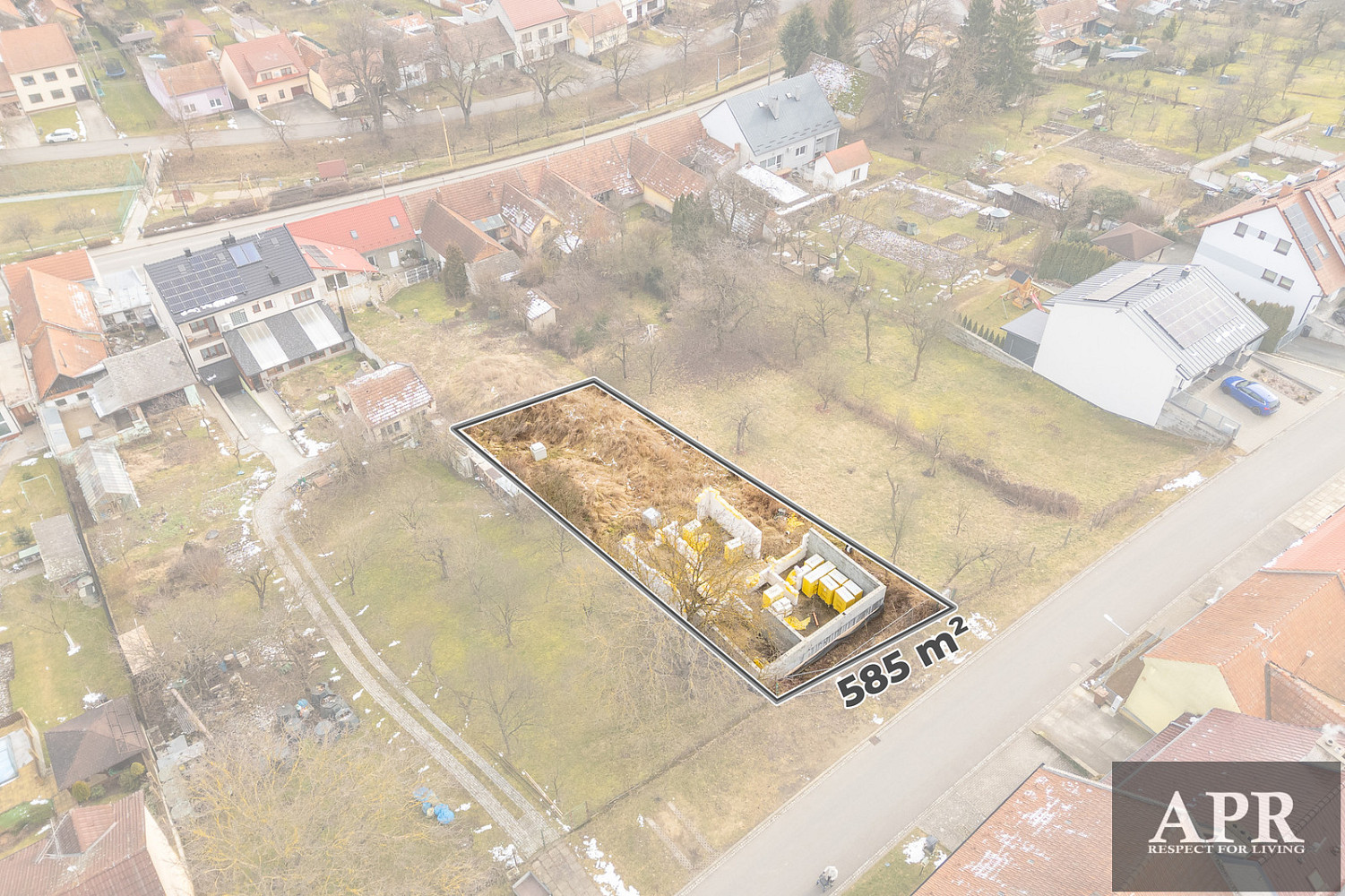 Prodej stavebního pozemku 585 m²