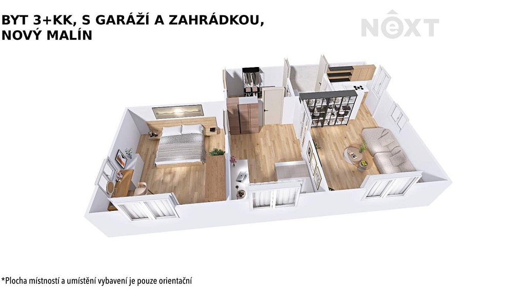 Prodej bytu 3+kk 65 m², Nový Malín – náhled fotky 17