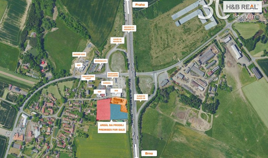 Prodej komerčního pozemku 17 306 m², Loket – náhled fotky 3