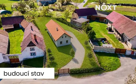 Prodej domu 105 m² s pozemkem 1 593 m², Nová Ves