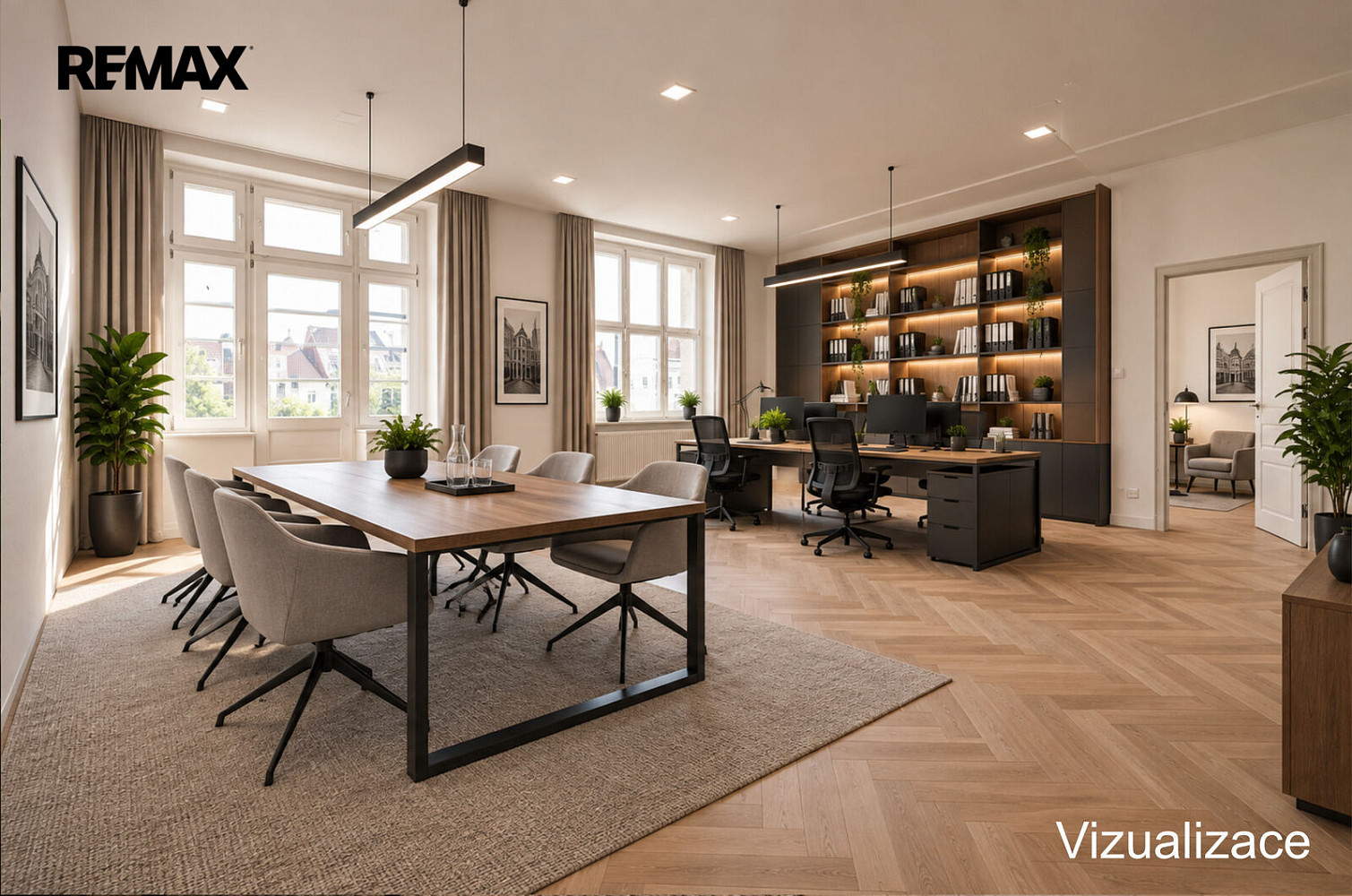 Pronájem kanceláře 127 m²