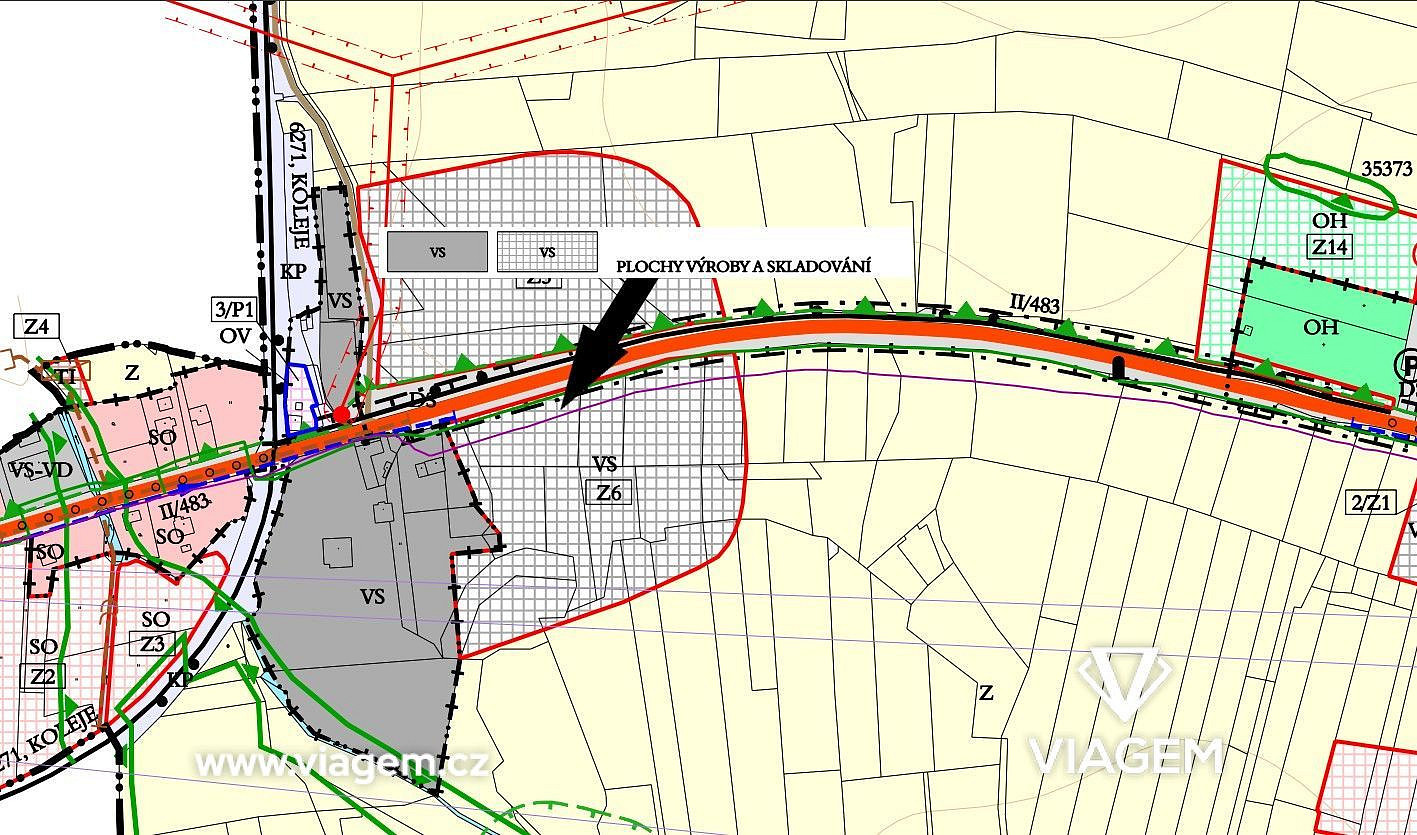 Prodej pole 955 m² – fotografie 2