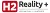 H2 Reality+ logo