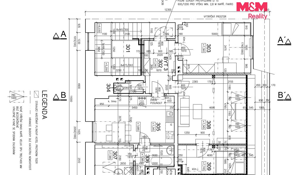 Pronájem bytu 3+1 84 m², Pardubice – náhled fotky 14