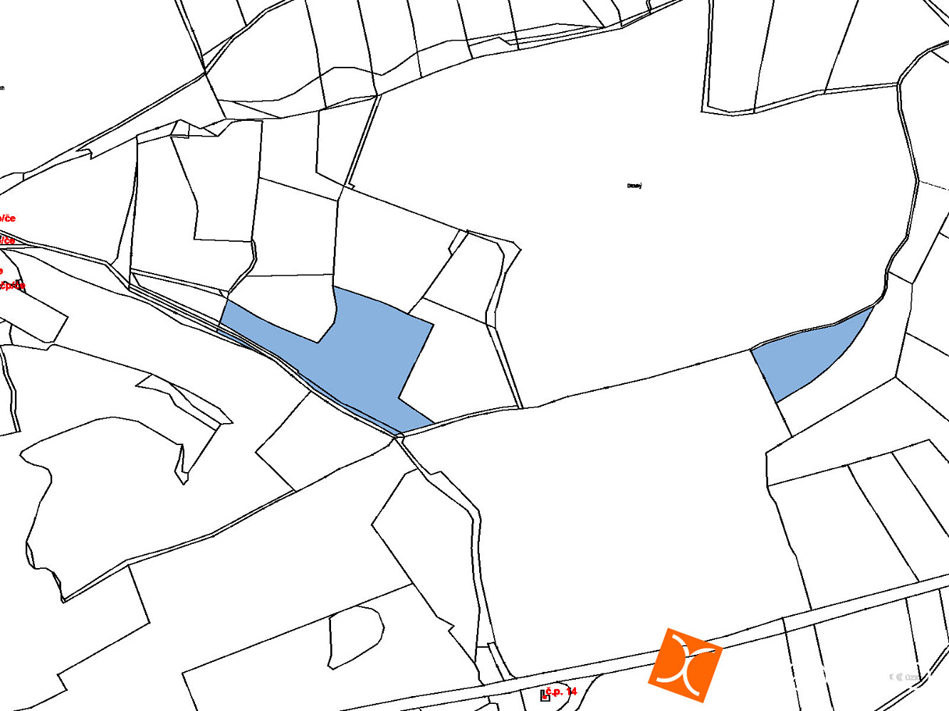 Prodej pole 516 m² – fotografie 2