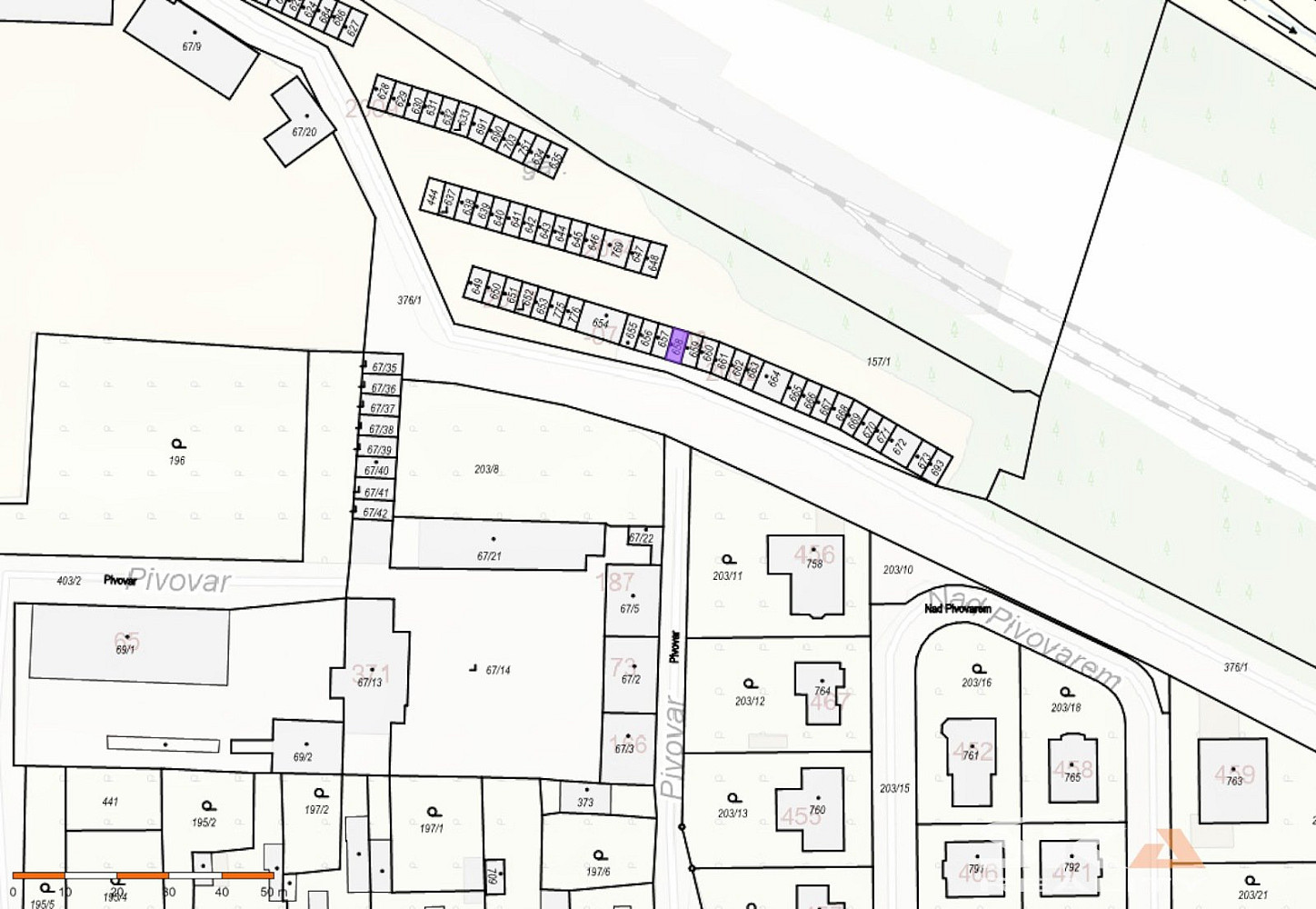 Prodej řadové garáže, 18 m² – pohled 3