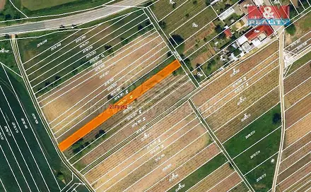 Prodej pole 720 m², Hrušky, okres Břeclav