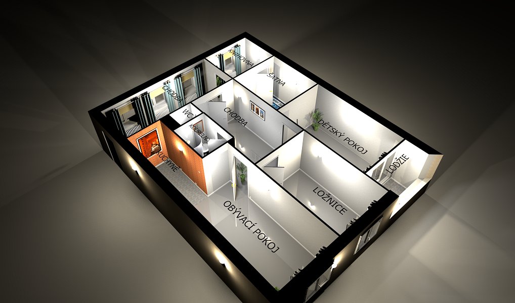 Pronájem pokoje 91 m², Praha – náhled fotky 16