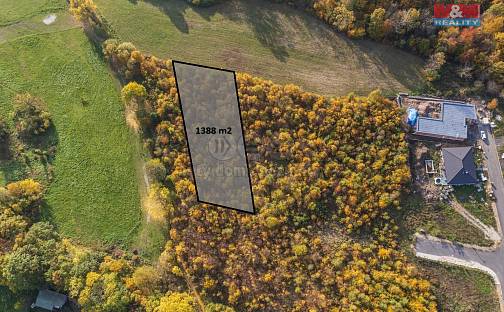 Prodej stavebního pozemku 1 388 m², Dubí - Mstišov, okres Teplice