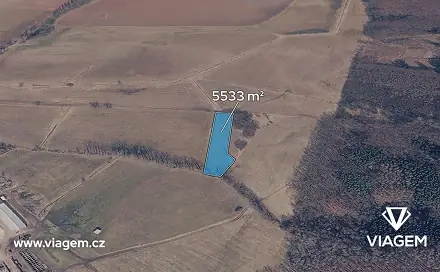 Prodej pole 1 383 m², Kacákova Lhota, okres Jičín