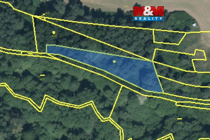 Prodej lesa 1 547 m², Jesenice