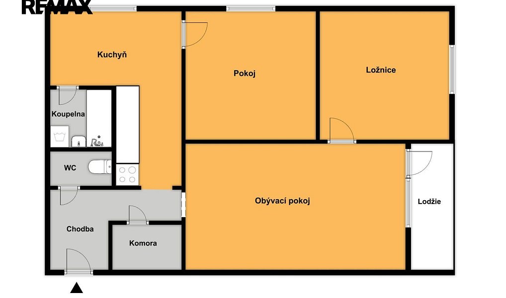 Pronájem bytu 3+1 69 m², Tábor – náhled fotky 30