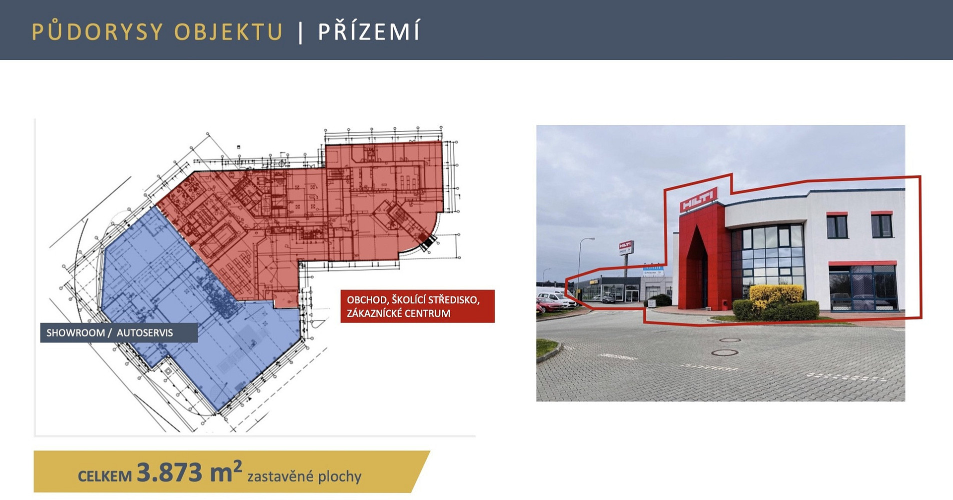 Pronájem kanceláře 2 228 m² – další