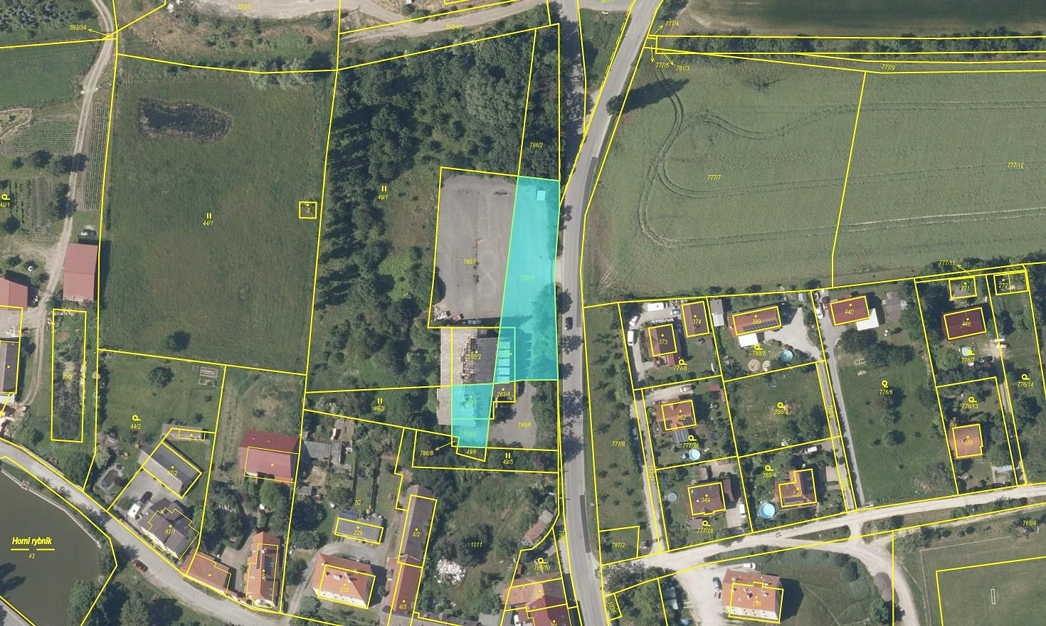 Prodej komerčního pozemku 1 634 m² — photo 3