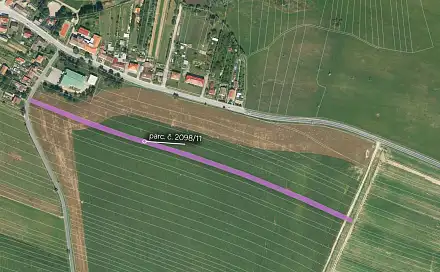 Prodej pole 5 761 m², Předín, okres Třebíč