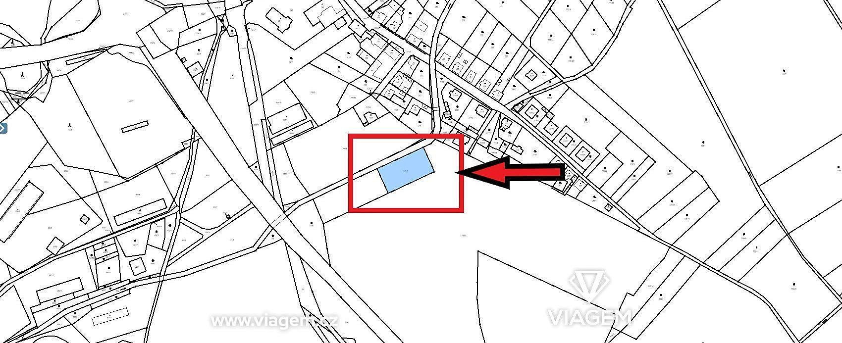 Pole 1 740 m², Podíl 38 % o výměře 653 m² – pohled 3