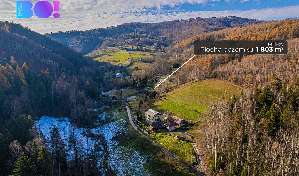 Prodej stavebního pozemku 1 803 m², Milíkov – náhled fotky 14