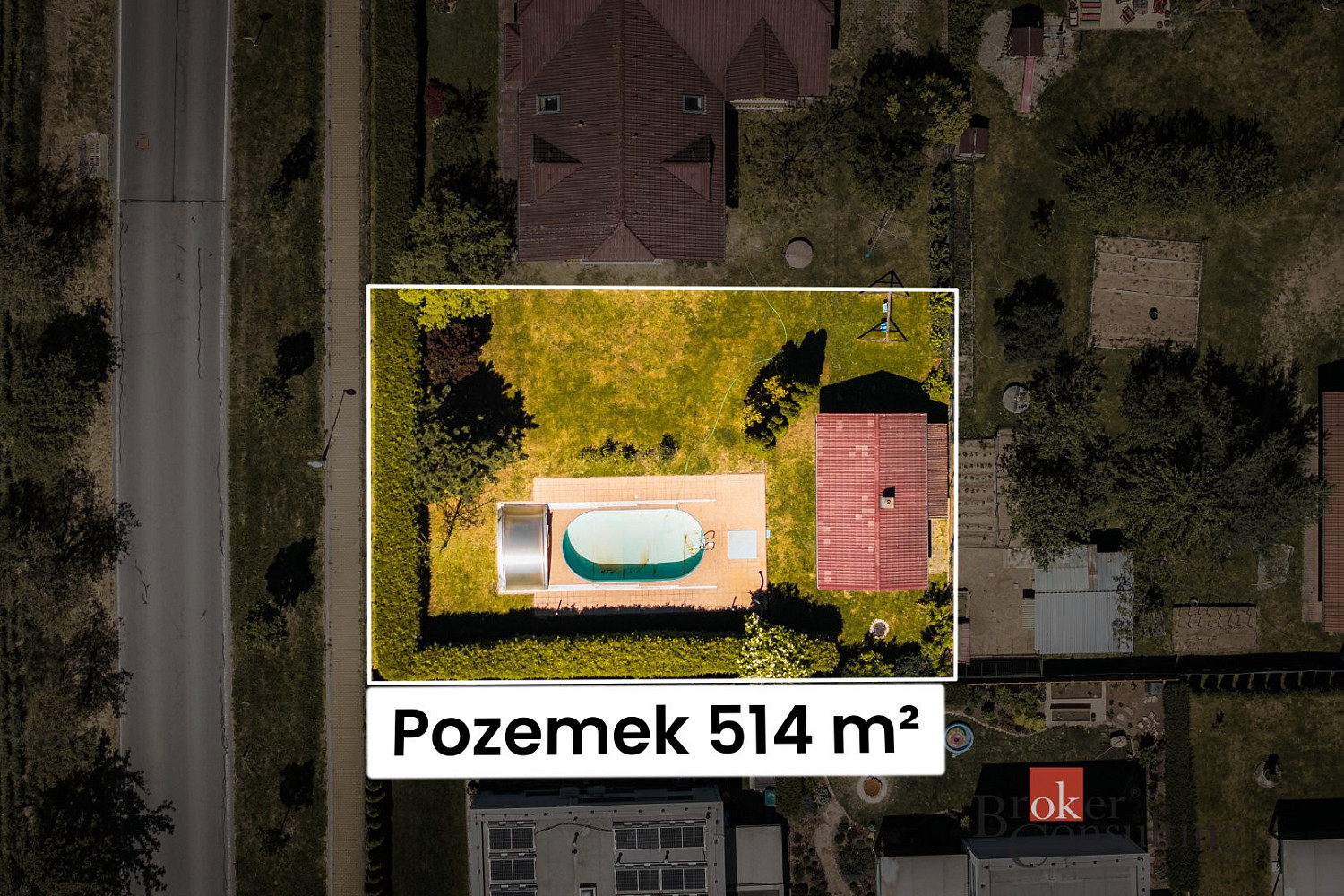 Prodej zahrady 514 m²