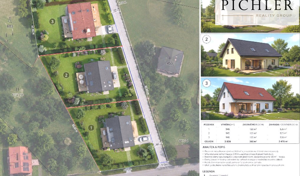 Prodej stavebního pozemku 890 m², Smolné Pece – náhled fotky 2