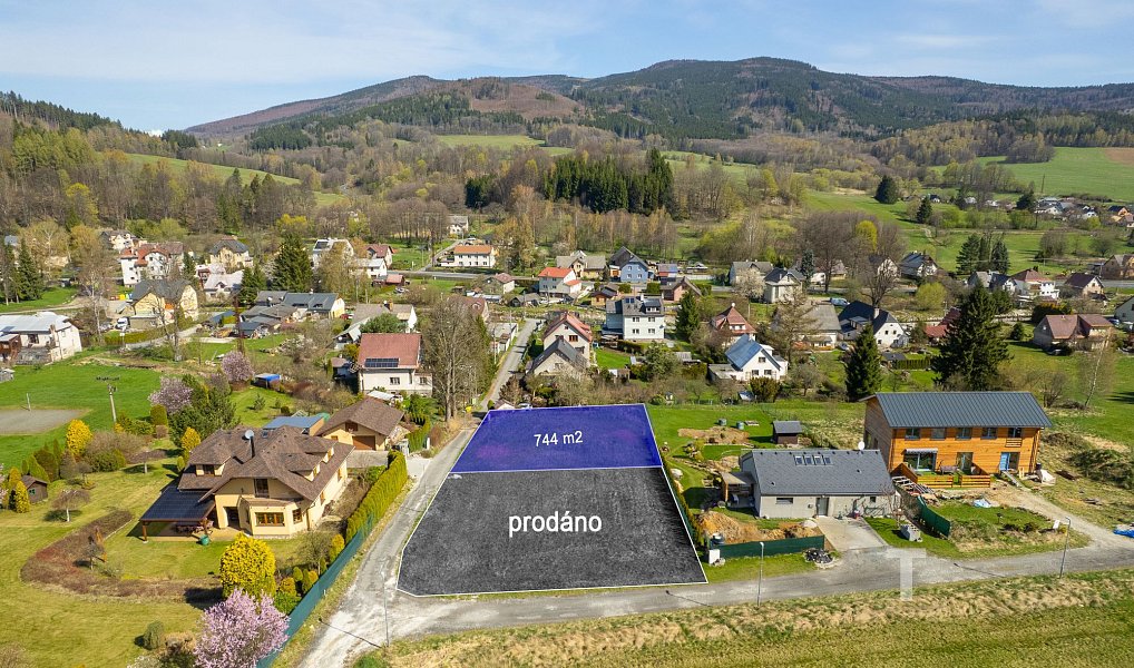 Prodej stavebního pozemku 744 m², Lipová-lázně – náhled fotky 5