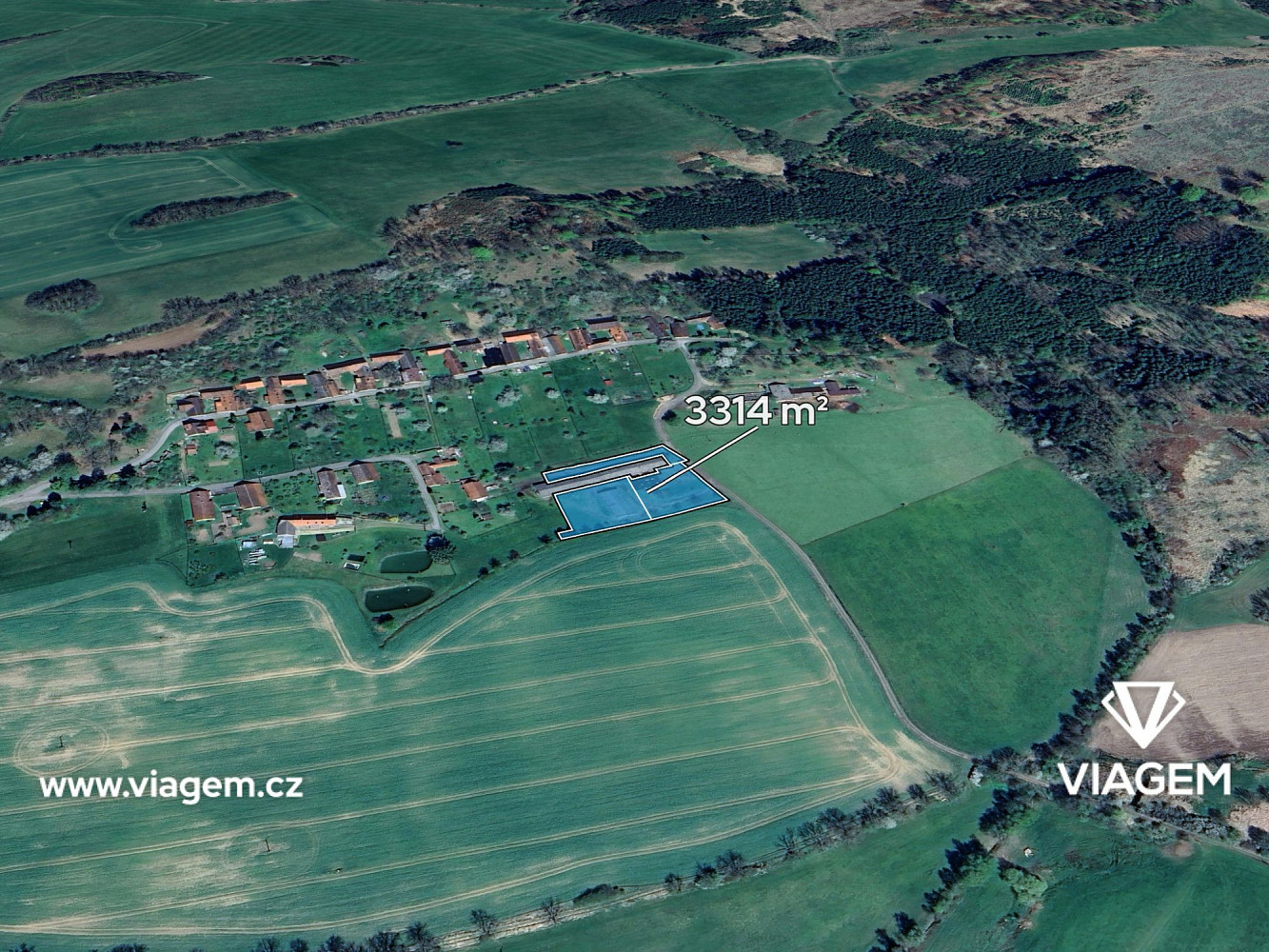 Prodej pole 552 m²