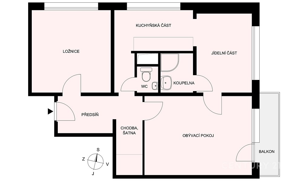 Prodej bytu 3+kk 62 m², Třeboň – náhled fotky 7