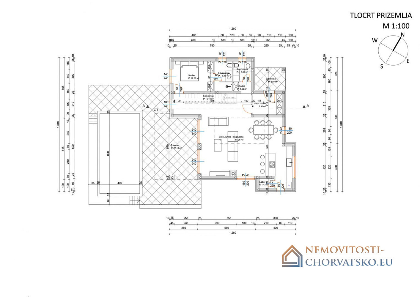 Prodej stavebního pozemku 857 m² - Widok 4