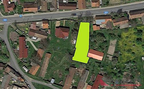 Prodej stavebního pozemku 812 m², Týnec nad Labem - Lžovice, okres Kolín