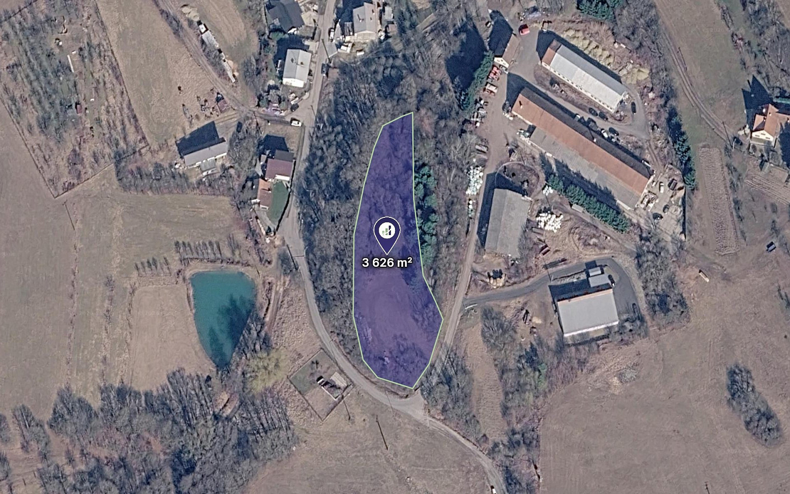 Prodej stavebního pozemku 1 813 m²
