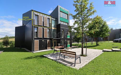 Prodej bytu 1+kk 25 m², Loučná pod Klínovcem - Loučná, okres Chomutov