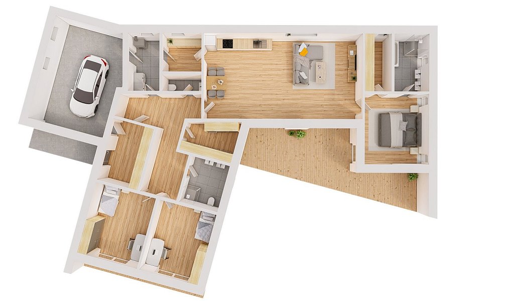 Prodej domu 180 m² s pozemkem 910 m², Srubec – náhled fotky 4